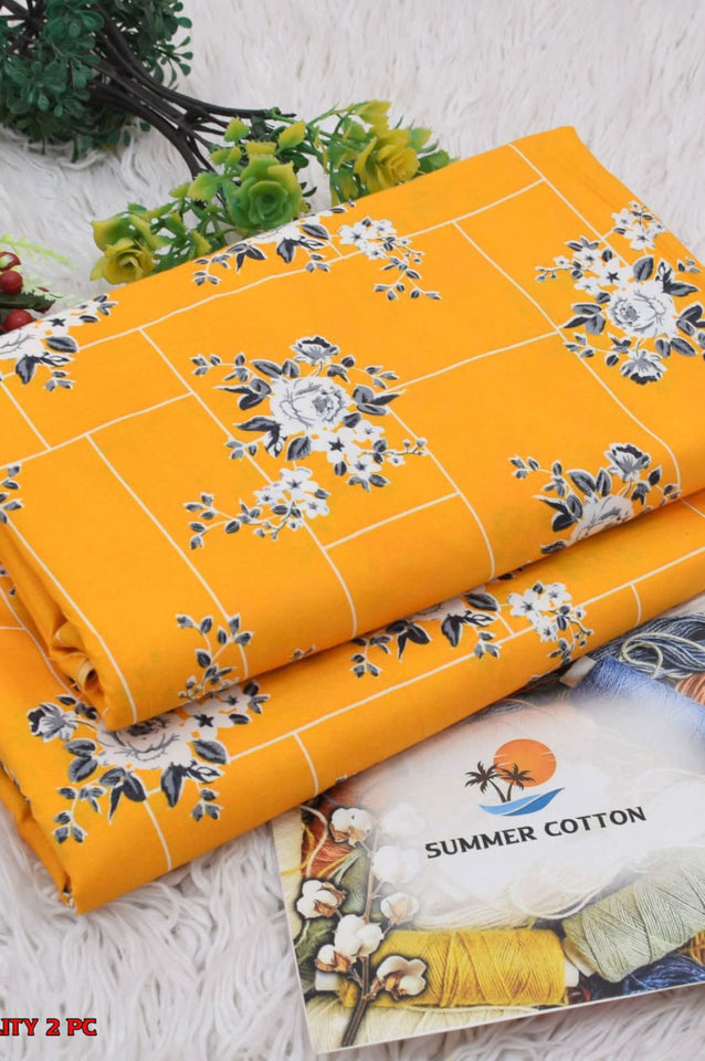FLORAL PRINTS for Summer Season "Volume 2025" 2 Pcs Collection