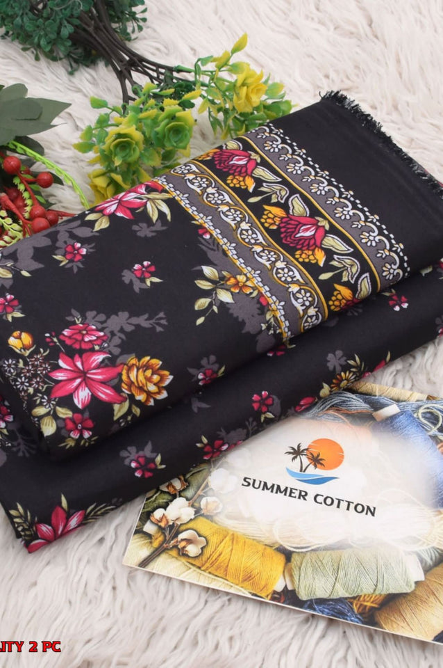 FLORAL PRINTS for Summer Season "Volume 2025" 2 Pcs Collection