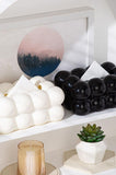 Bubble Shape Tissue Box Holder, Non Slip Plastic Tissue Box Cover