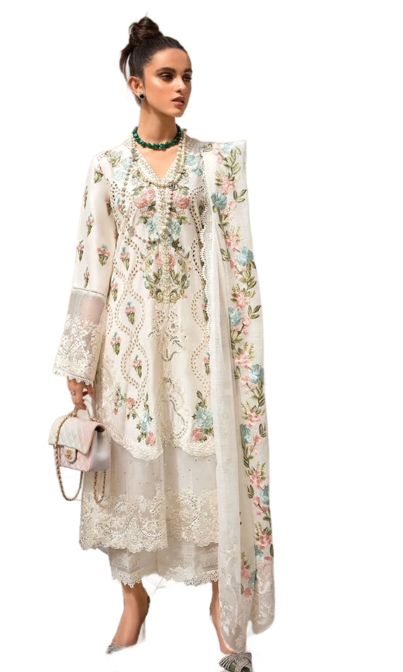 Crimson by saira shakira luxery lawn collection