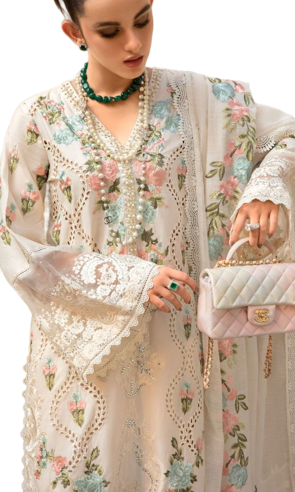 Crimson by saira shakira luxery lawn collection