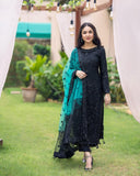 Wedding edition  .Front net Heavy embroidered With Totally handwork adda Work