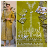 •Heavy embroidered front lawn (Embroidered Daman Patch)