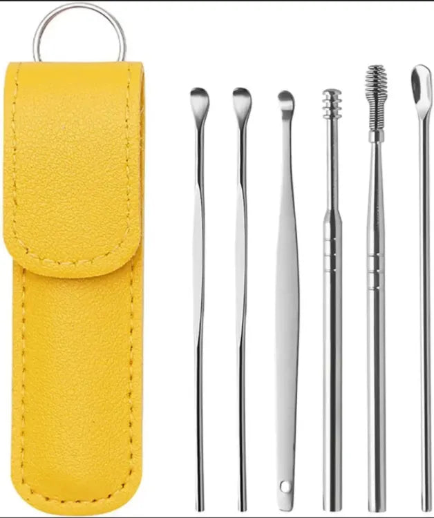 Ear Wax Cleaning Kit – 6 Pcs Ear Picks