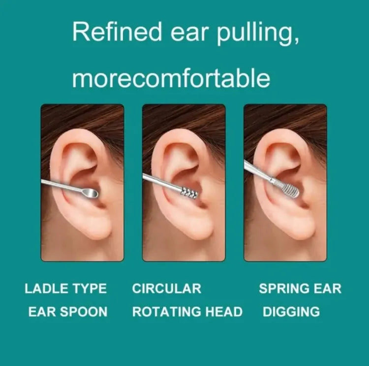 Ear Wax Cleaning Kit – 6 Pcs Ear Picks