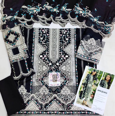 BIN ILYAS EMBROIDERED LUXURY LAWN COLLECTION